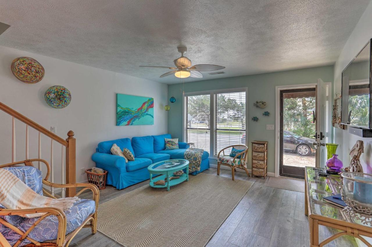 North Myrtle Beach Townhome, 1 Block To Ocean! エクステリア 写真