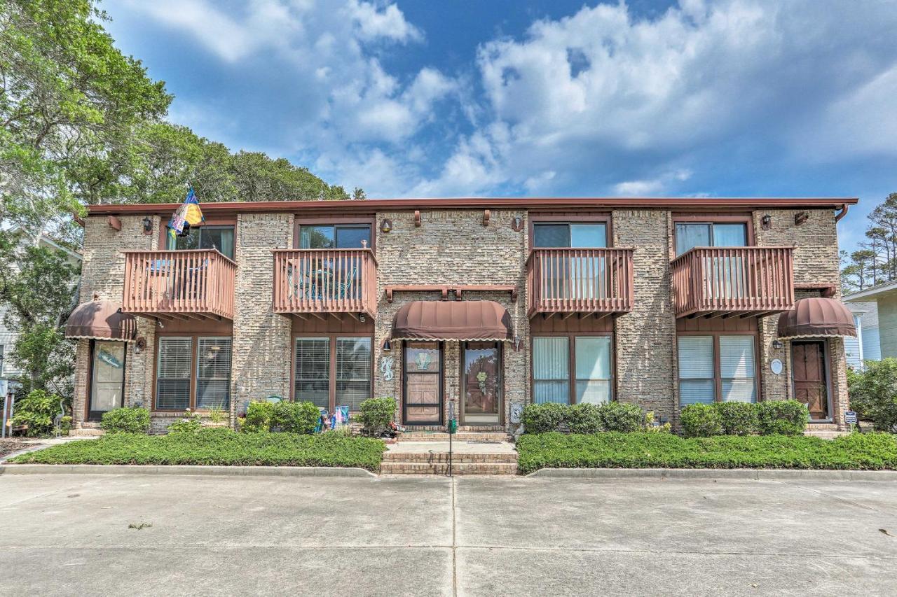 North Myrtle Beach Townhome, 1 Block To Ocean! エクステリア 写真