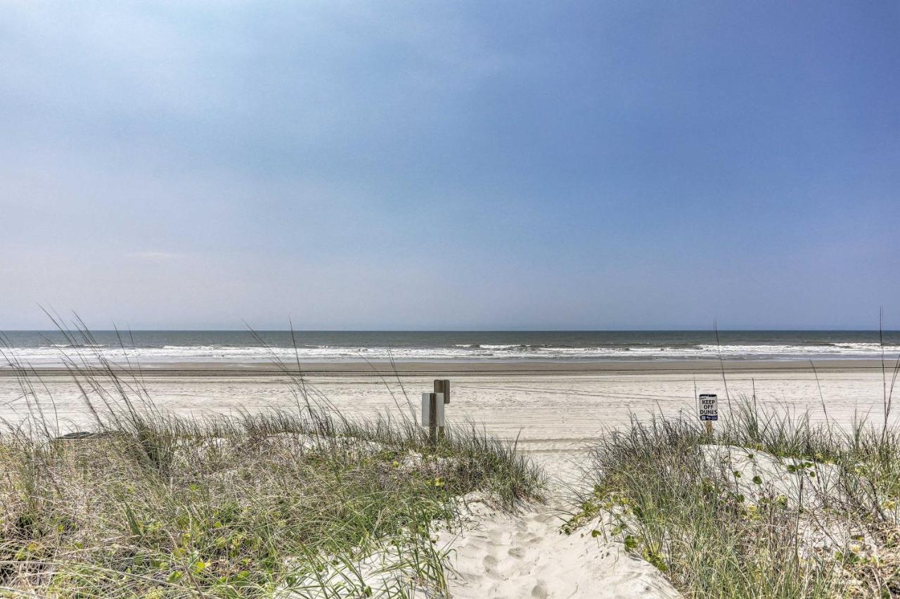 North Myrtle Beach Townhome, 1 Block To Ocean! エクステリア 写真